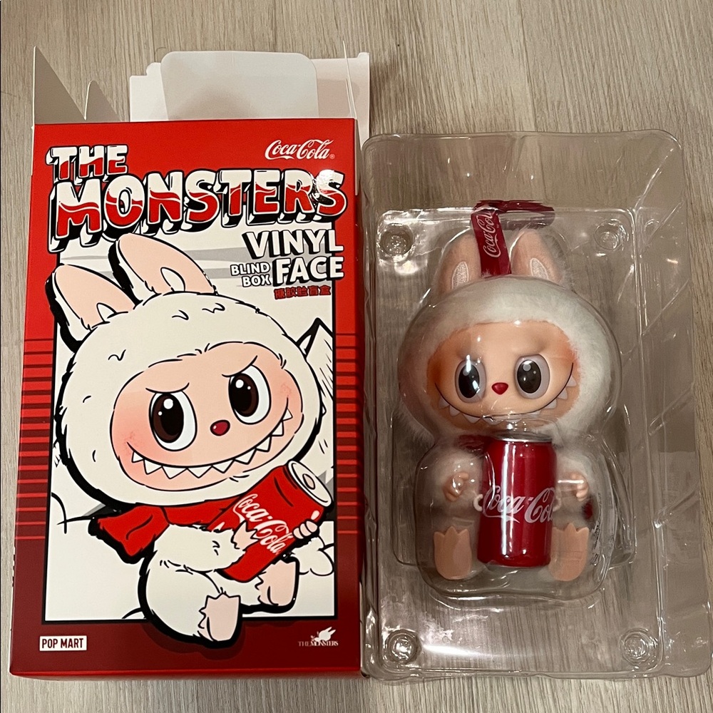 The Monsters Coca Cola Series Labubu Pop Mart Happy Factor